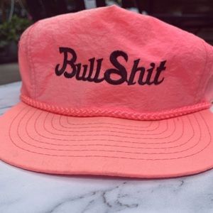 1 of 1 bullshit hat naturally sun bleached